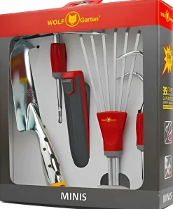 WOLF GARTEN ZESTAW NARZĘDZI OGRODNICZYCH MINI P 262 LU-Z/LA-M/LD-M/LN-M/ZM 015