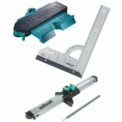 WOLFCRAFT ZESTAW DO DOPASOWYWANIA PANELI LAMINOWANYCH I PROJEKTOWANIA PODŁOGI