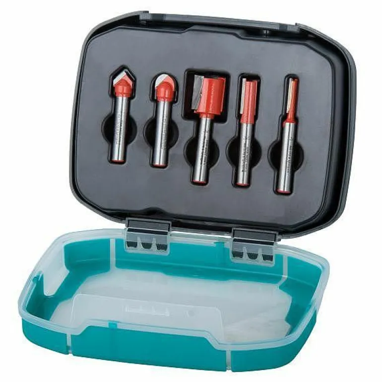 WOLFCRAFT ZESTAW FREZÓW DO ROWKÓW 5szt.