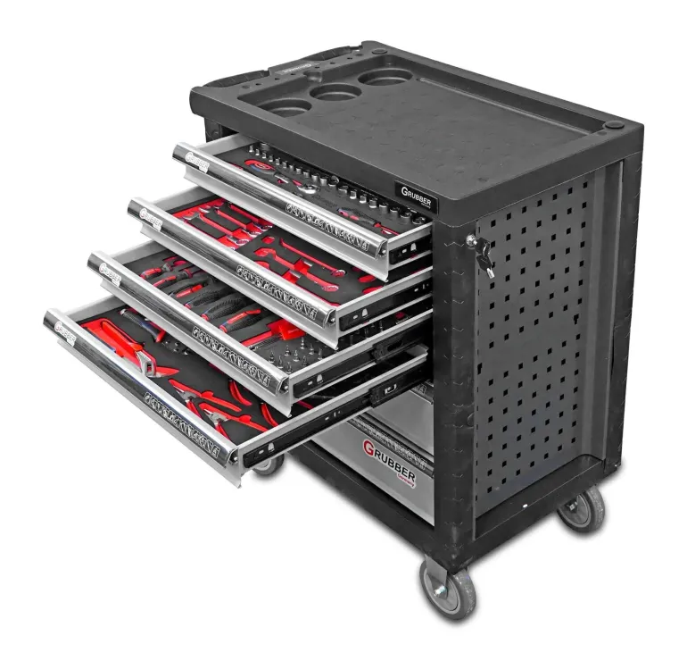 WÓZEK NARZĘDZIOWY 6 SZUFLAD 160el. GRUBBER