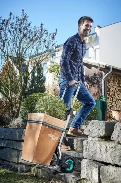 Wózek transportowy Wolfcraft TS850 TERENOWY składany, max. 100 kg