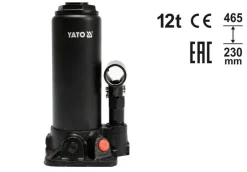 YATO DŹWIGNIK TŁOKOWY HYDRAULICZNY SŁUPKOWY 12T 230-462mm