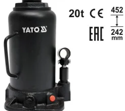 YATO DŹWIGNIK TŁOKOWY HYDRAULICZNY SŁUPKOWY 32T 242-452mm