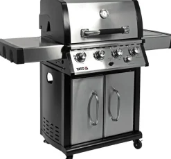 YATO GRILL GAZOWY 4+1 STAL NIERDZEWNA 17,5KW