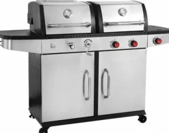 YATO GRILL 2W1 GAZ.+WĘGL.STAL NIERDZ. 8,2KW