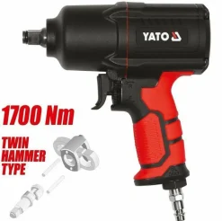 YATO KLUCZ UDAROWY PNEUMATYCZNY 1700Nm 1/2" 09544
