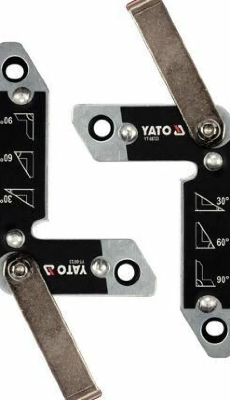 YATO MAGNETYCZNE UCHWYTY SPAWALNICZE ZESTAW 2