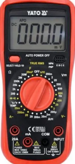 YATO MIERNIK CYFROWY UNIWERSALNY 73083