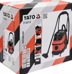 YATO ODKURZACZ WARSZTATOWY 1600W / 30L