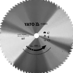 YATO PIŁA TARCZOWA BEZ WIDII 500*80*32 60872