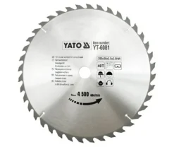 YATO PIŁA TARCZOWA WIDIOWA 350x30mm 40-ZĘBÓW 6081