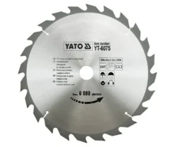 YATO PIŁA TARCZOWA WIDIOWA 300x30mm 24-ZĘBY 6075