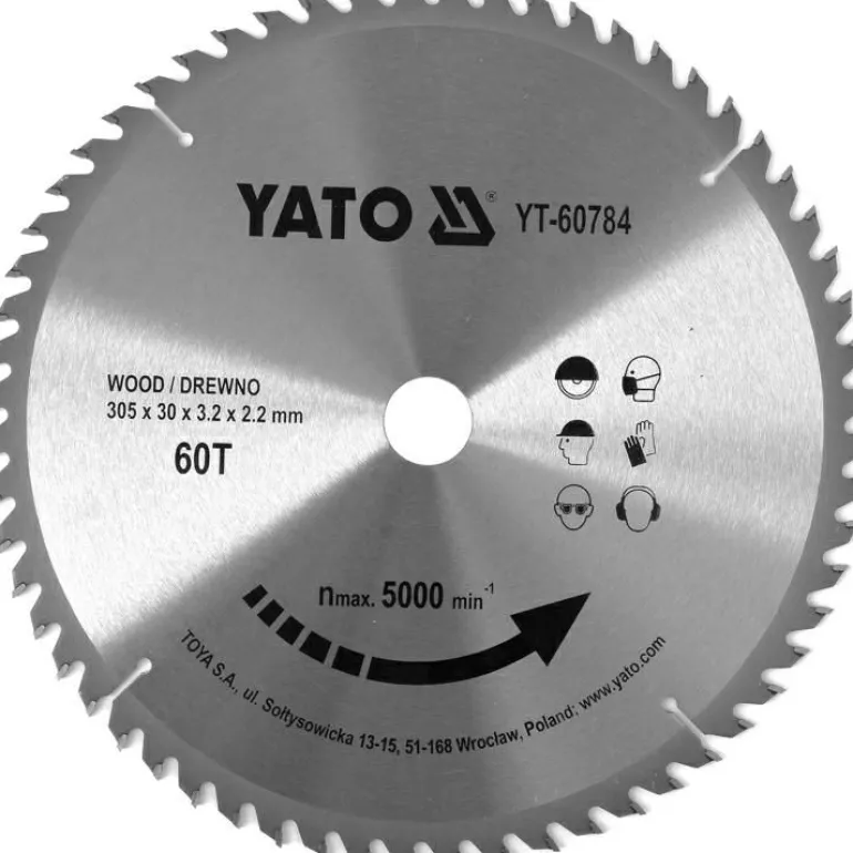 YATO PIŁA TARCZ.WID. 305*60*30 60784