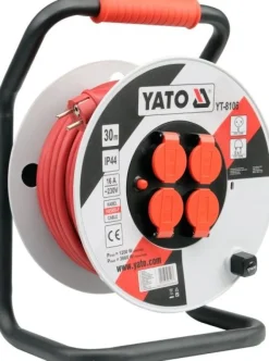 YATO PRZEDŁUŻACZ PLASTIKOWY BĘBEN 40m 3x2,5mm2