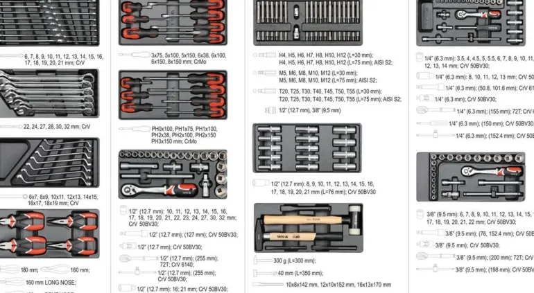 YATO SZAFKA WARSZTATOWA + 177szt. NARZĘDZI