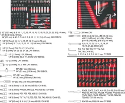 YATO SZAFKA WARSZTATOWA + 211szt. NARZĘDZI 55290