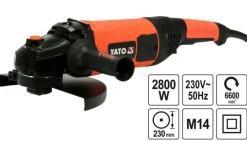 YATO SZLIFIERKA KĄTOWA 230mm 2800W 82110