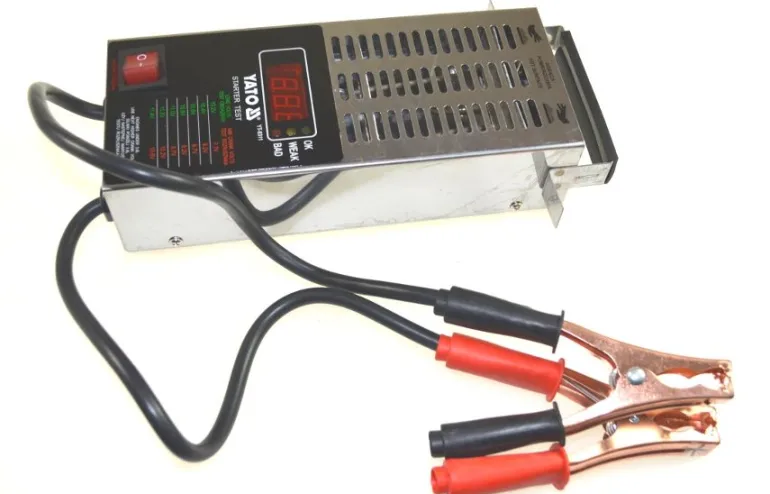 YATO TESTER AKUMULATORÓW CYFROWY 12V