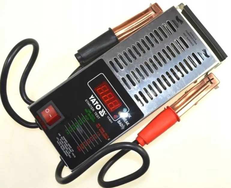 YATO TESTER AKUMULATORÓW CYFROWY 12V