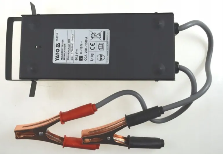 YATO TESTER AKUMULATORÓW 6/12V 8310