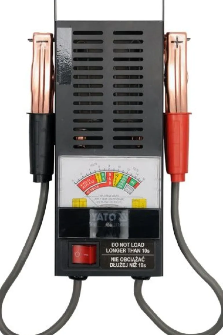 YATO TESTER AKUMULATORÓW 6/12V 8310