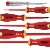 Zestaw 5 wkrętaków FELO Ergonic VDE + próbnik napięcia 220-250V + magnetyzer