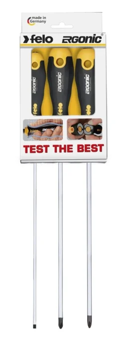 Zestaw 3 wkrętaków FELO Ergonic [3 cz.]