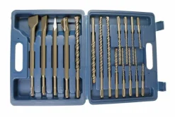 ZESTAW DŁUT I WIERTEŁ 17ele.