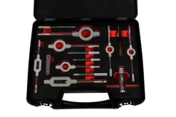 Zestaw gwintowników M3-M12 ABRABORO, HSS-G [45 cz.]