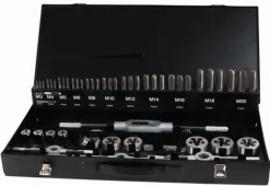 Zestaw gwintowników M3-M20 ABRABORO, HSS-G [55 cz.]