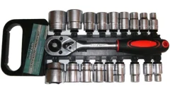 ZESTAW KLUCZY 19el. SILVER