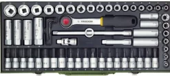 Zestaw kluczy nasadowych Proxxon 3/8 cala [65 cz.]
