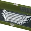 Zestaw kluczy płasko-oczkowych 8 -19 mm PROXXON MicroSpeeder - z przegubem [7 części w walizce]