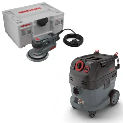 Zestaw odkurzacz Menzer VCL 530 PRO i szlifierka ETS 150 5.0 SET