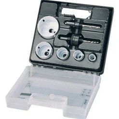 Zestaw otwornic BiM 20-68 mm Wolfcraft - instalacje elektryczne i sanitarne