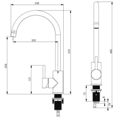 ZESTAW SAN ZZB1411ABS ZLEW BERG + BATERIA BERG