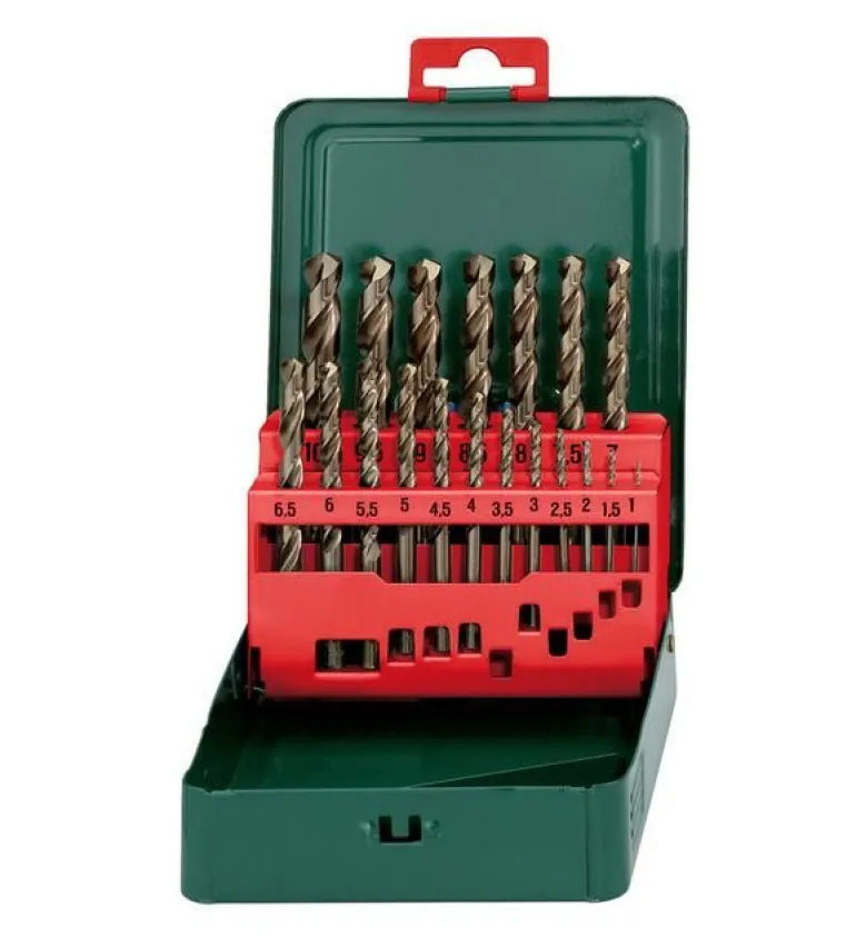 ZESTAW WIERTEŁ DO METALU HSS-CO 19elem. 1 - 10mm