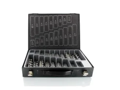 Zestaw wierteł do metalu HSS-GS DIN 338 1 - 10 mm ABRABORO [170 szt.]