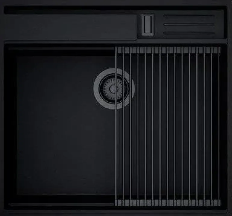 ZLEWOZMYWAK GLOBALO SILVANO 60.1 BLACK/BL MAT