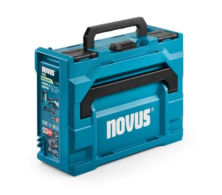 Zszywacz akumulatorowy NOVUS J-551 zestaw Metabox
